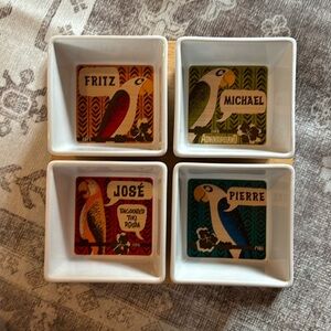 Disney Enchanted Tiki Room Appetizer Bowls